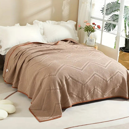 Avelena | Baumwolle Nest Waffel Sommerdecke