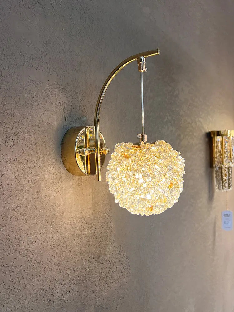 Avelena | Luxus Wandleuchte aus Kristall Raffinierte Beleuchtung für Dein Interieur