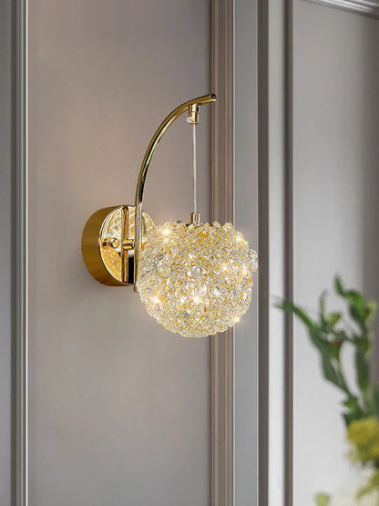 Avelena | Luxus Wandleuchte aus Kristall Raffinierte Beleuchtung für Dein Interieur