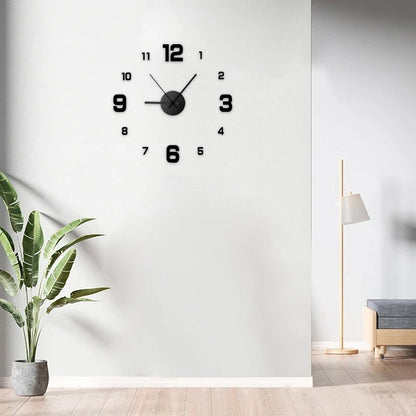 Avelena | Diy Wanduhr rahmenlos lautlos 3D Design