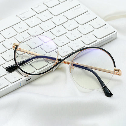 Avelena | Cross Halbrand Runde Brille 95929