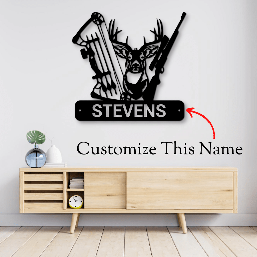 Avelena | Hunter Monogram Stahlzeichen