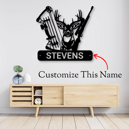 Avelena | Hunter Monogram Stahlzeichen