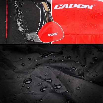 Avelena | CADEN Dreieckige Tscope Sling Schulter Kreuz Digitalkamera Taschen Etui Soft Bag mit Regenschutz für Canon Nikon Sony K1, Größe: 36*31*15cm (Armeegrün)