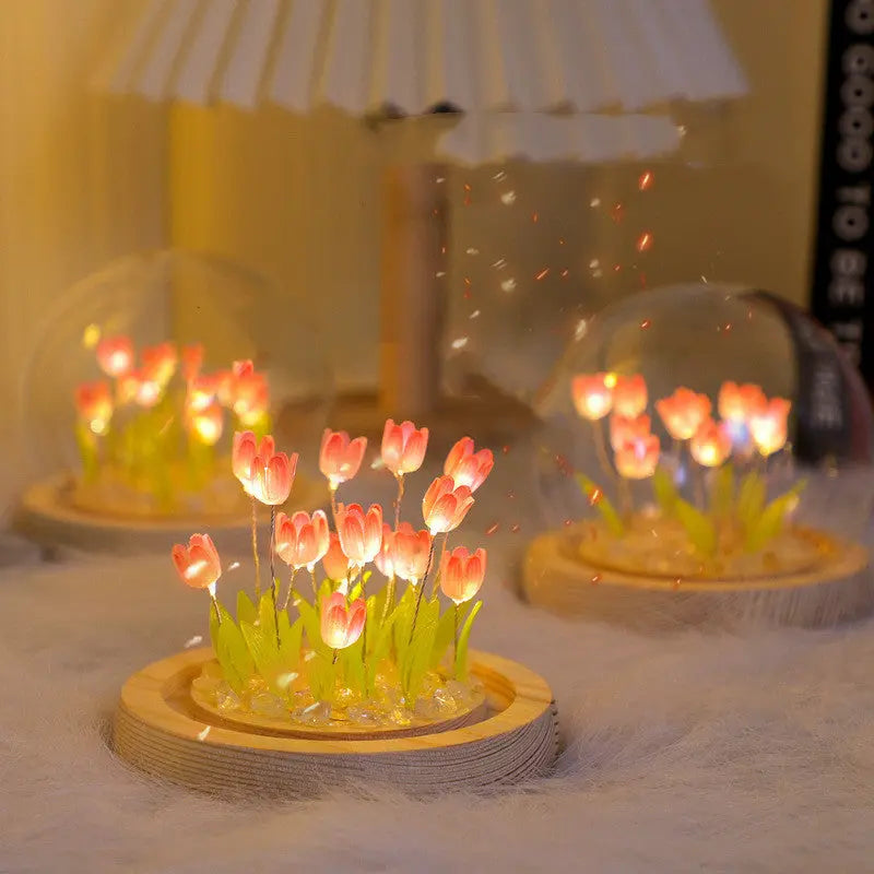 Avelena | DIY Glas Tulpen Globus Lampe