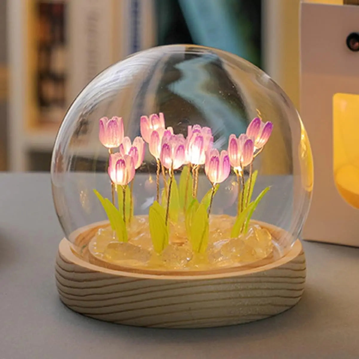 Avelena | DIY Glas Tulpen Globus Lampe