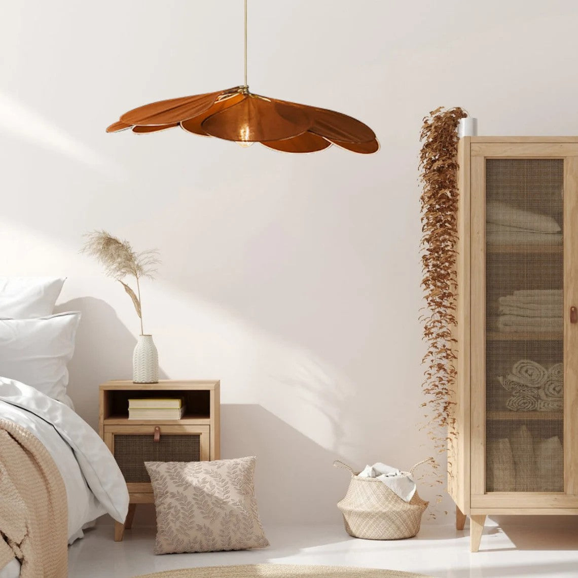 Avelena | Nordischer Spleiß-Kronleuchter für das Wohnzimmer