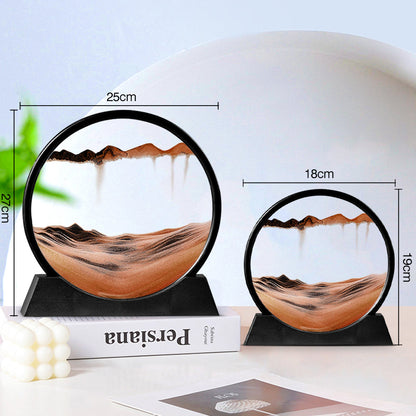Avelena | 3D Sanduhr Tiefsee-Sandlandschaft