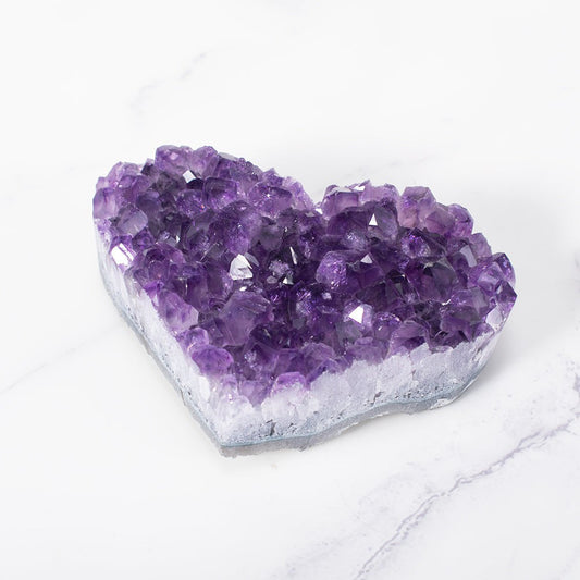 Avelena | Amethyst Cluster Herz
