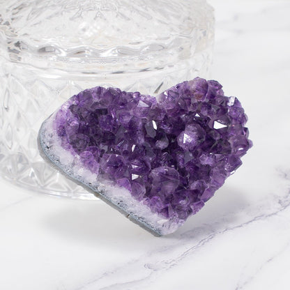 Avelena | Amethyst Cluster Herz