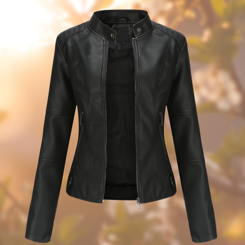 Avelena - Elegante Lederjacke