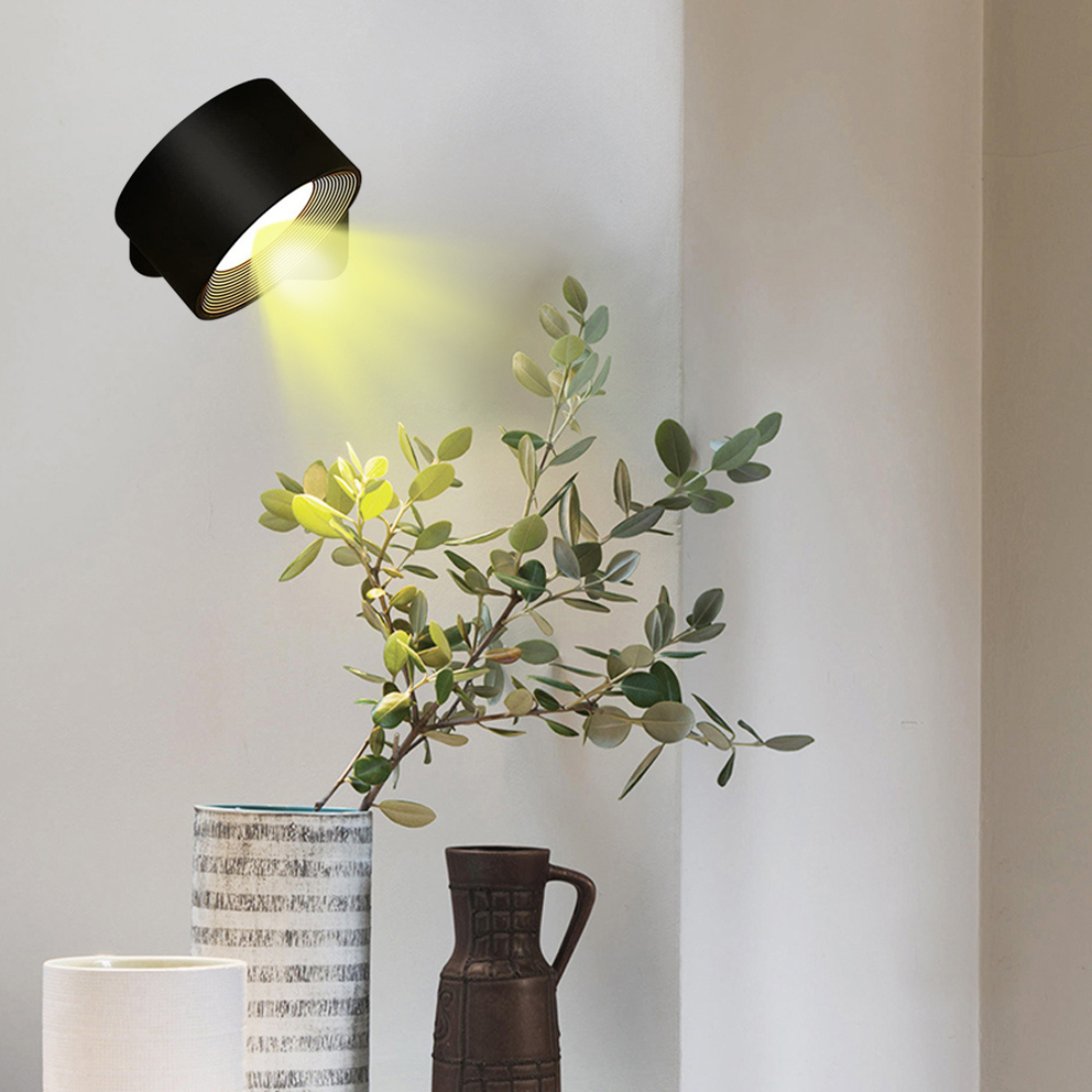 Avelena | Versalampe | Kabellose Wandleuchte mit Flexiblem Design