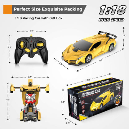 Avelena | Transformieren Robot RC Autos für Kinder
