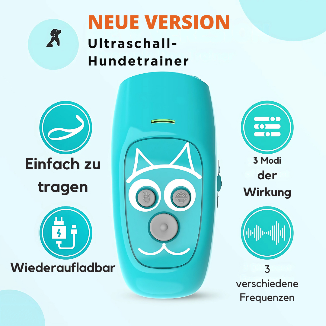 Avelena | Ultraschall Hund Anti-Bell Gerät Effektives Training für Ruhe und Harmonie!