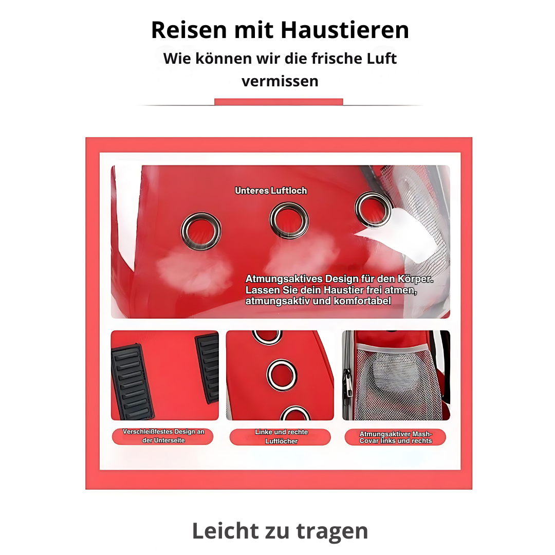 Avelena | Transport Rucksack für Katzen Ihr Begleiter für Jedes Abenteuer
