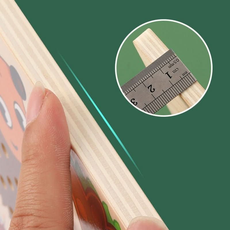 Avelena | Holz-Igel-Lernspiel zum Zählen und Stecken