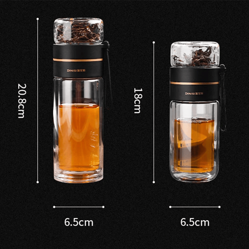 Avelena | Teefilter aus Kristallklarem Glas