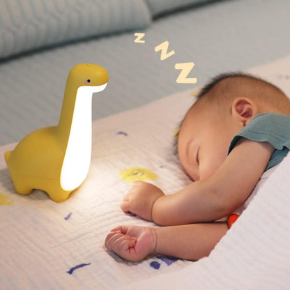 Avelena | DinoSnug – Weiches Leuchten Dinosaurier Nachtlicht für Kinder