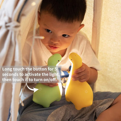 Avelena | DinoSnug – Weiches Leuchten Dinosaurier Nachtlicht für Kinder