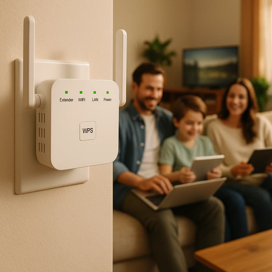 Avelena | WiFiBoost | Top WiFi Extender für schnellere, stärkere Verbindung