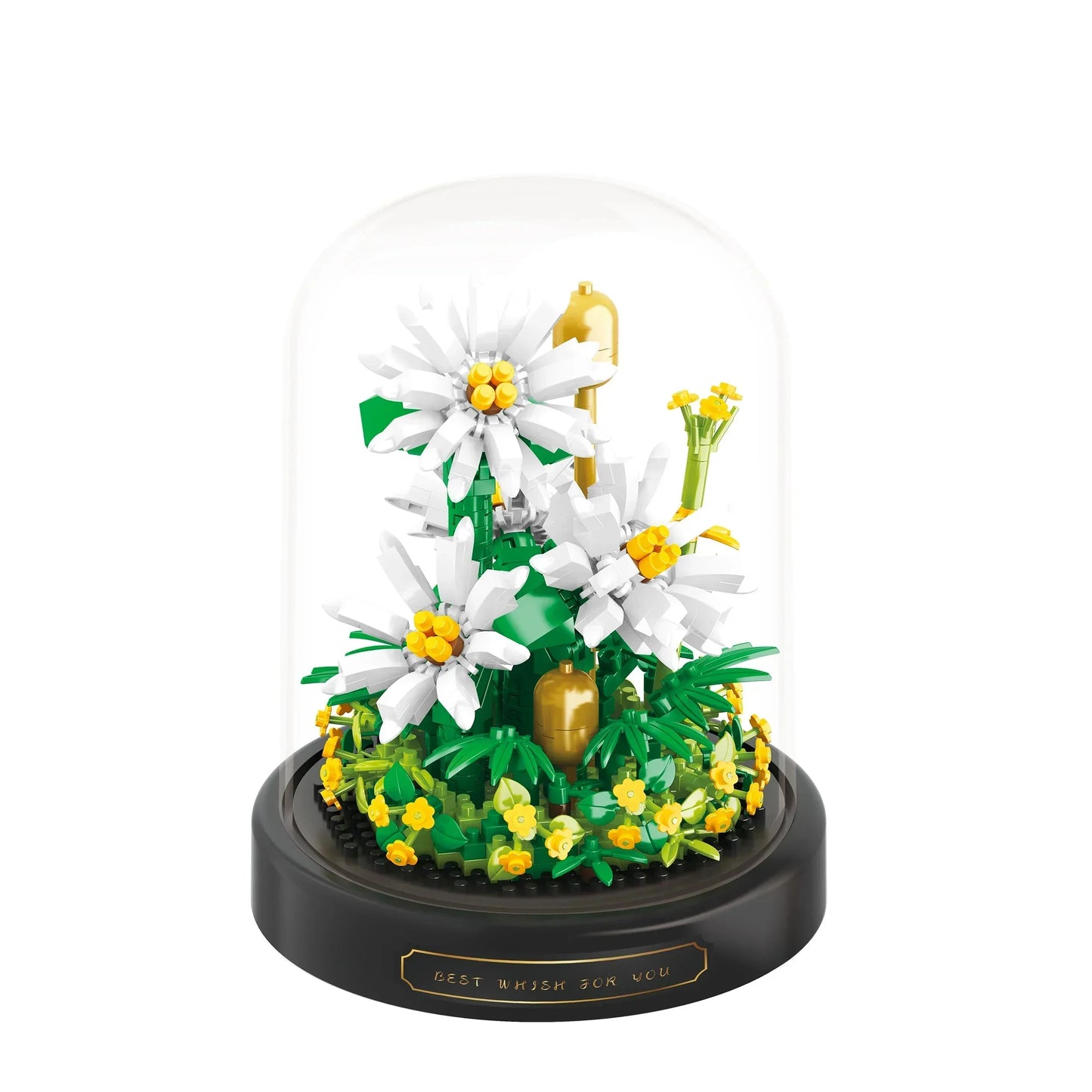 Avelena | BloomBrick DIY Mikro Blumen Bausteine | Mini Ziegel Puzzle | Heimdekoration & Geschenkidee für Kinder