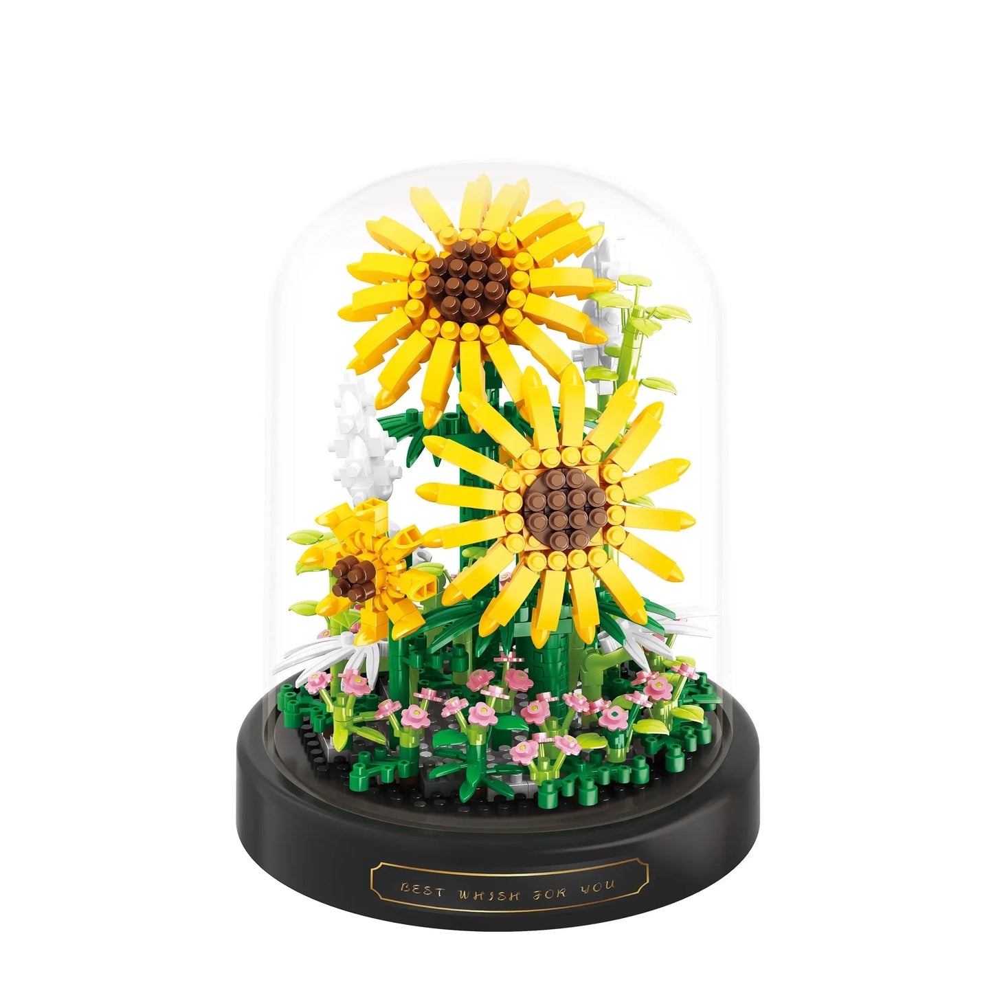 Avelena | Diy Mikro Blumen Bausteine Mini Ziegel Partikel Ewiges Leben Blumen Heimdekoration Zusammenbau Puzzle Spielzeug Kinder Geschenk