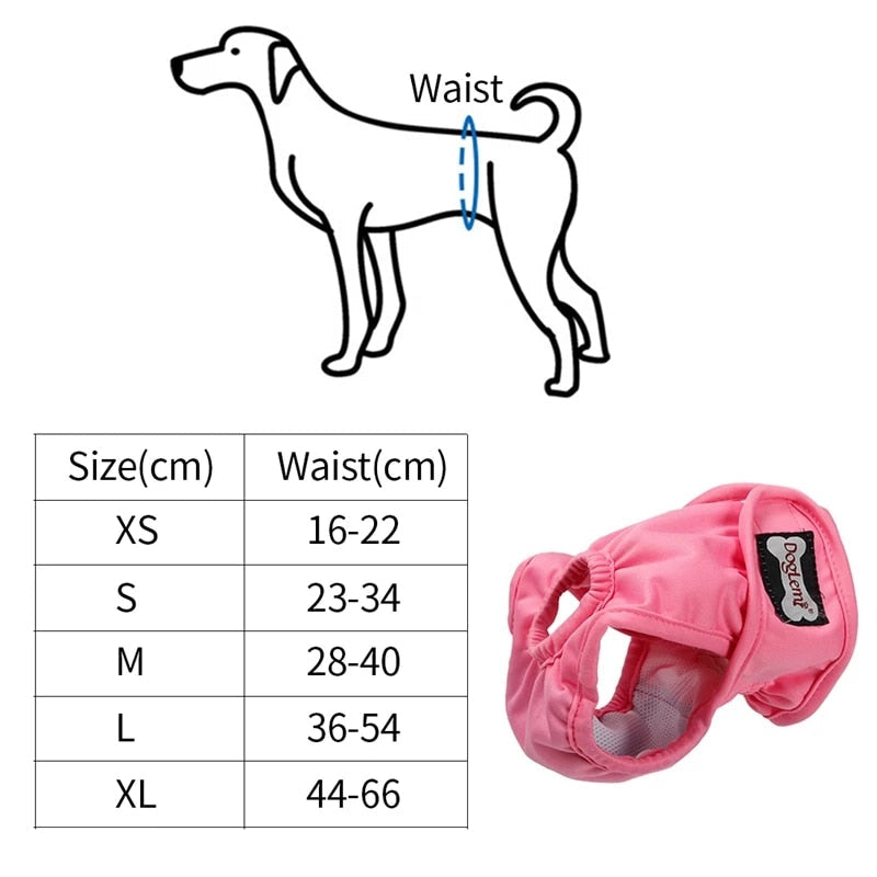 Avelena | Wagdiaper Waschbare Windeln für Hunde und Katzen - Warm