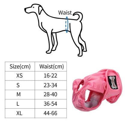 Avelena | Wagdiaper Waschbare Windeln für Hunde und Katzen - Warm