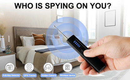 Avelena | Versteckter Kamera Detektor mit RF- und GPS-Tracking - Militärisches Überwachungsgerät zum Schutz der Privatsphäre