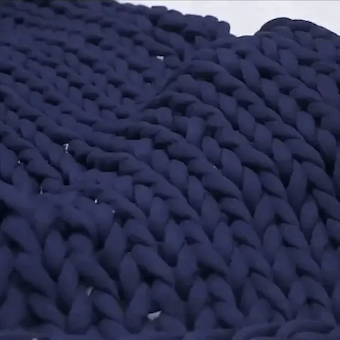 Avelena | Bio-Baumwolle Gewichtsdecke | Atmungsaktiv, Maschinenwaschbar & Ideal für ganzjährigen Komfort