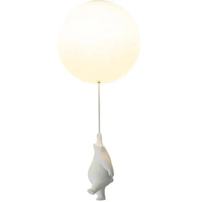Avelena | DreamyBear Lampe - Kinder-Deckenlampe mit Bär und Ballon