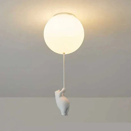 Avelena | DreamyBear Lampe - Kinder-Deckenlampe mit Bär und Ballon