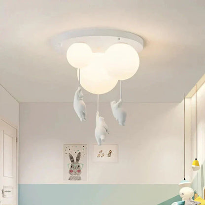 Avelena | DreamyBear Lampe - Kinder-Deckenlampe mit Bär und Ballon