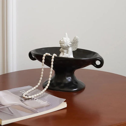 Avelena | Dual-Ohr Keramik Oval Organizer