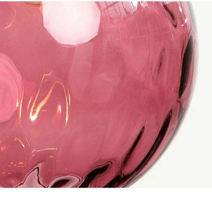 Avelena | Glasora Hängeleuchte - Transparente Glaskugel mit LED-Beleuchtung