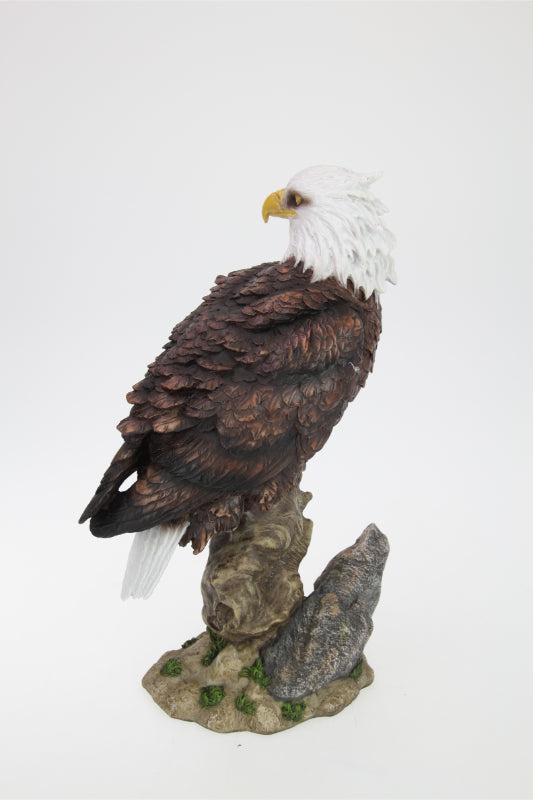Avelena | Harz Aufrecht Adler Ornament Wohnkultur