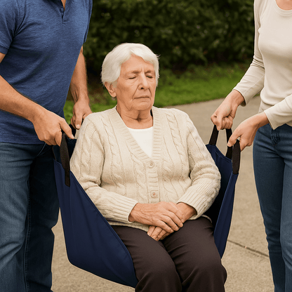 Avelena | Bequeme Transfershilfe mit gepolstertem Unterstützung