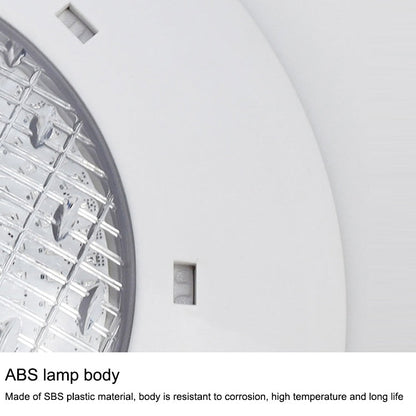 Avelena | 18x3W ABS Kunststoff Schwimmbad Wandlampe Unterwasserlicht (Weiß)
