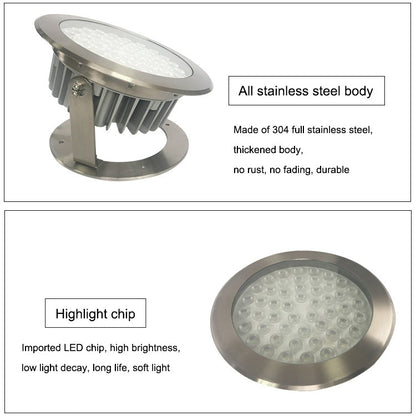 Avelena | 9W Quadrat Park Landschaft LED Unterwasserlicht Poollicht (Warmweißes Licht)