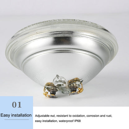 Avelena | 18W LED Einbau Schwimmbadlicht Unterwasserlichtquelle (Warmes Weißes Licht)