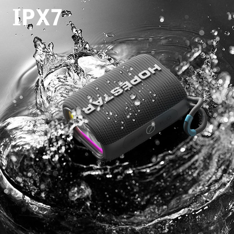 Avelena | HOPESTAR H54 RGB Licht TWS Wasserdicht Tragbarer Bluetooth Lautsprecher (Blau)