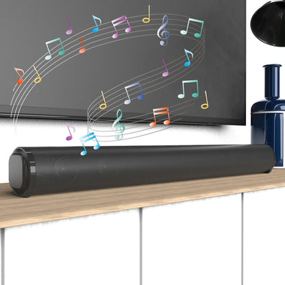 Avelena | BS-10 Bluetooth 5.0 Lautsprecher TV Soundbar mit Fernbedienung (Schwarz)
