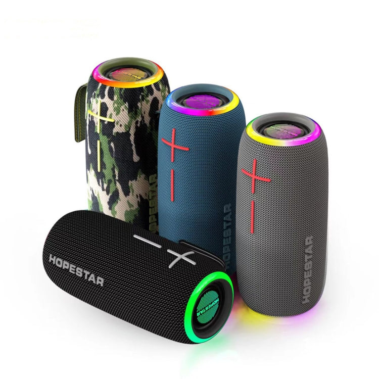 Avelena | HOPESTAR P35 20W Outdoor IPX7 Wasserdicht TWS Drahtlos Bluetooth Lautsprecher (Grau)