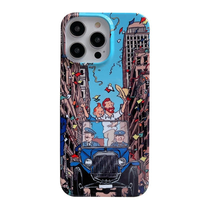 Avelena | iPhone 14 Ölmalerei Glänzende PC Handyhülle - Parade