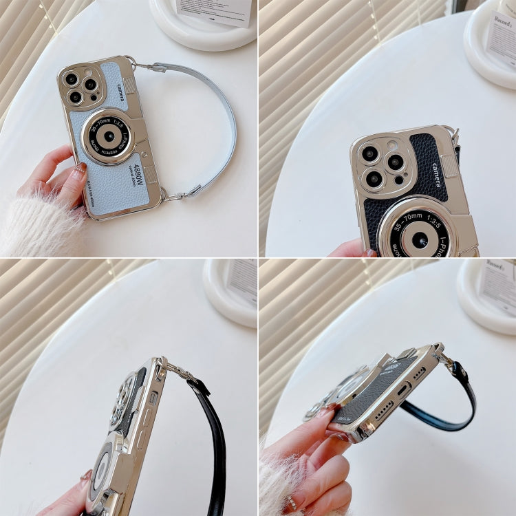 Avelena | iPhone 14 Kamera Stil Handyhülle - Weiß
