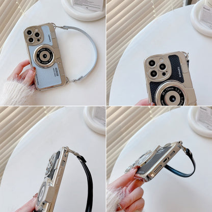 Avelena | iPhone 14 Kamera Stil Handyhülle - Weiß