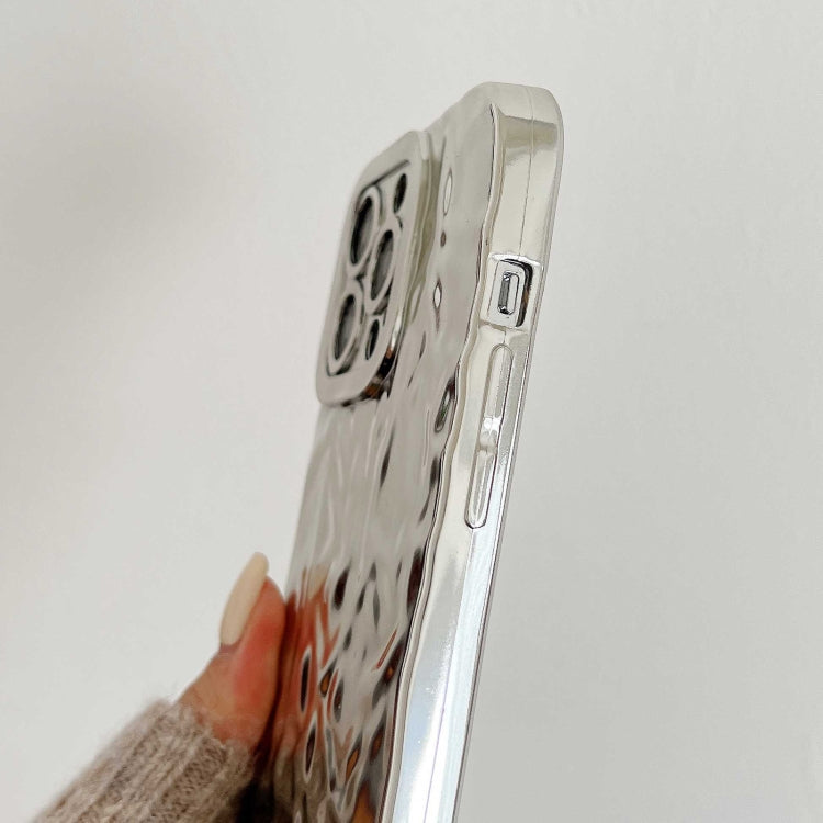 Avelena | iPhone 14 Plus Meteoritenstruktur Elektroplattierung TPU Handytasche - Gold