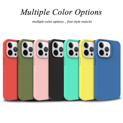 Avelena | iPhone 15 Starry Series Stoßsicheres Strohmaterial + TPU Schutzhülle - Sternenlicht