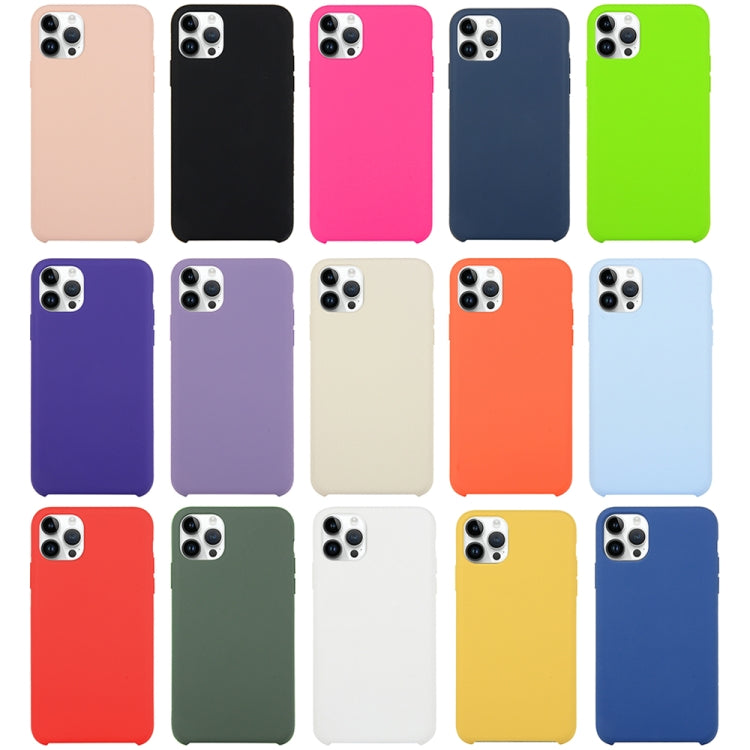 Solid Silicone Handyhülle Avelena | iPhone 15 - Schwarz