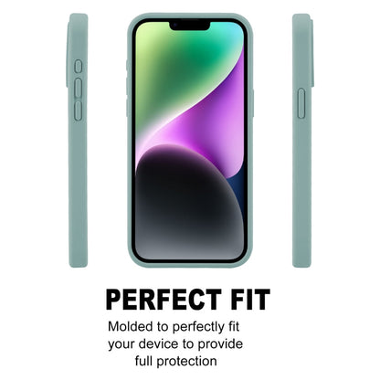 Avelena | iPhone 15 GOOSPERY SILIKON Seidenweich TPU Handyhülle - Hellgrün